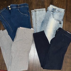 Lot of Freddy Pants (4) Size Medium